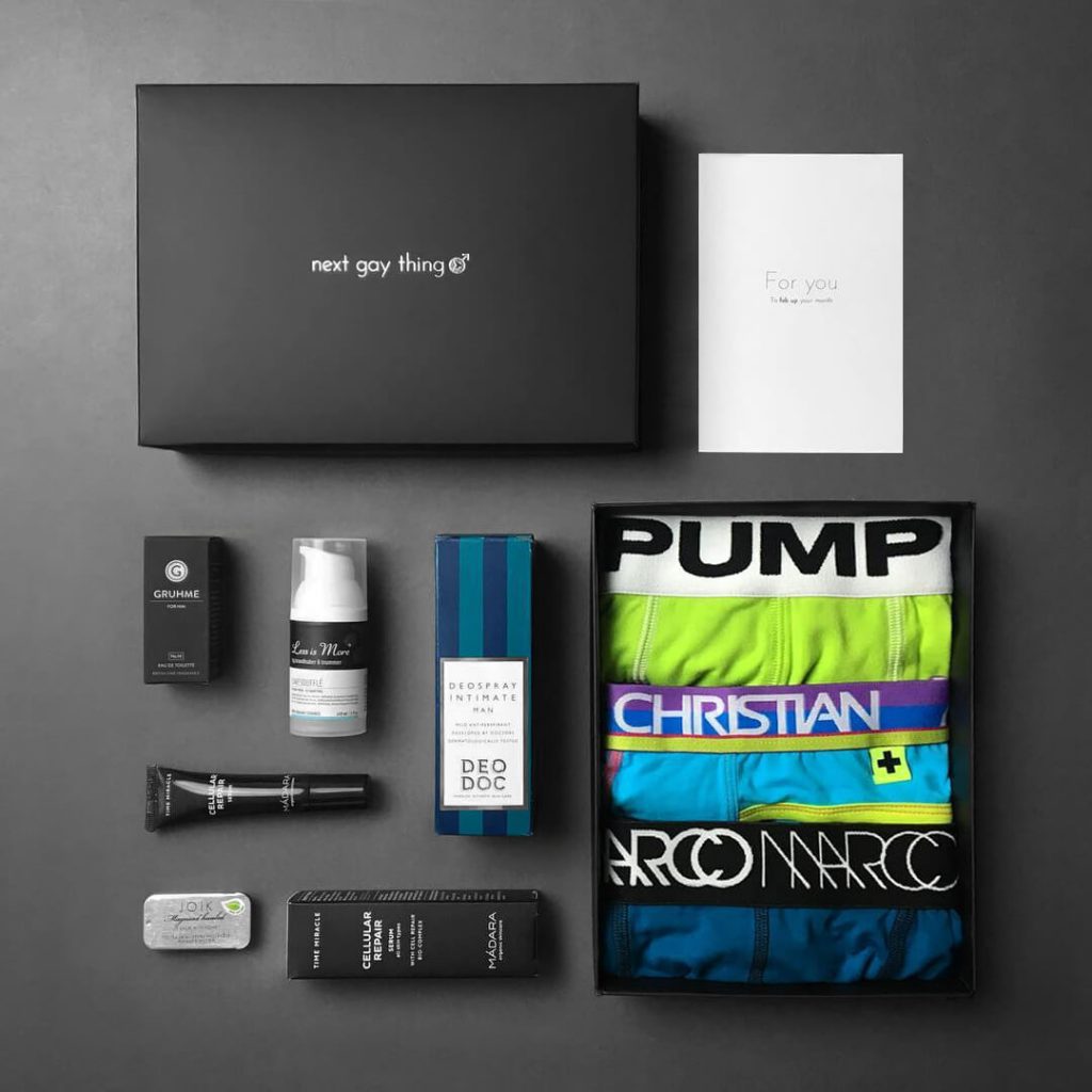 Next Gay Thing - Underwear & grooming subscription for gay men