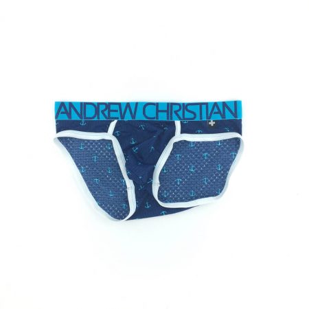Andrew Christian Almost Naked Anchor Brief Navy – Next Gay Thing