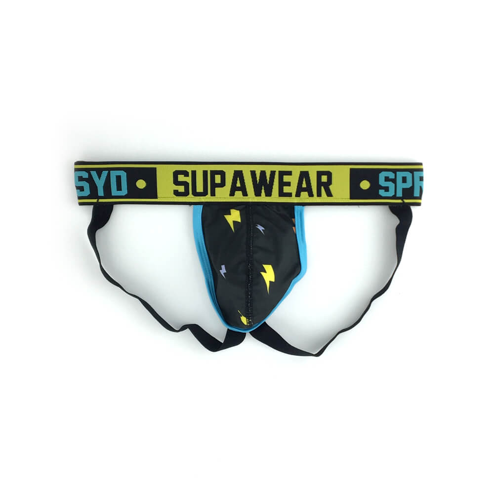 Supawear Sprint Jockstrap Black Thunder U92SPBT Next Gay Thing