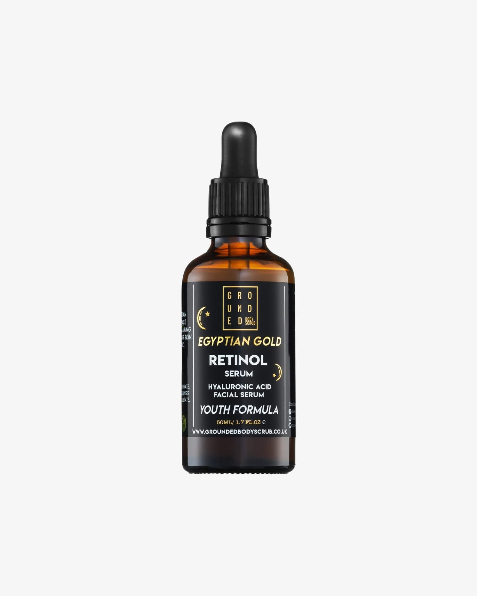 Grounded EGYPTIAN GOLD RETINOL FACE SERUM