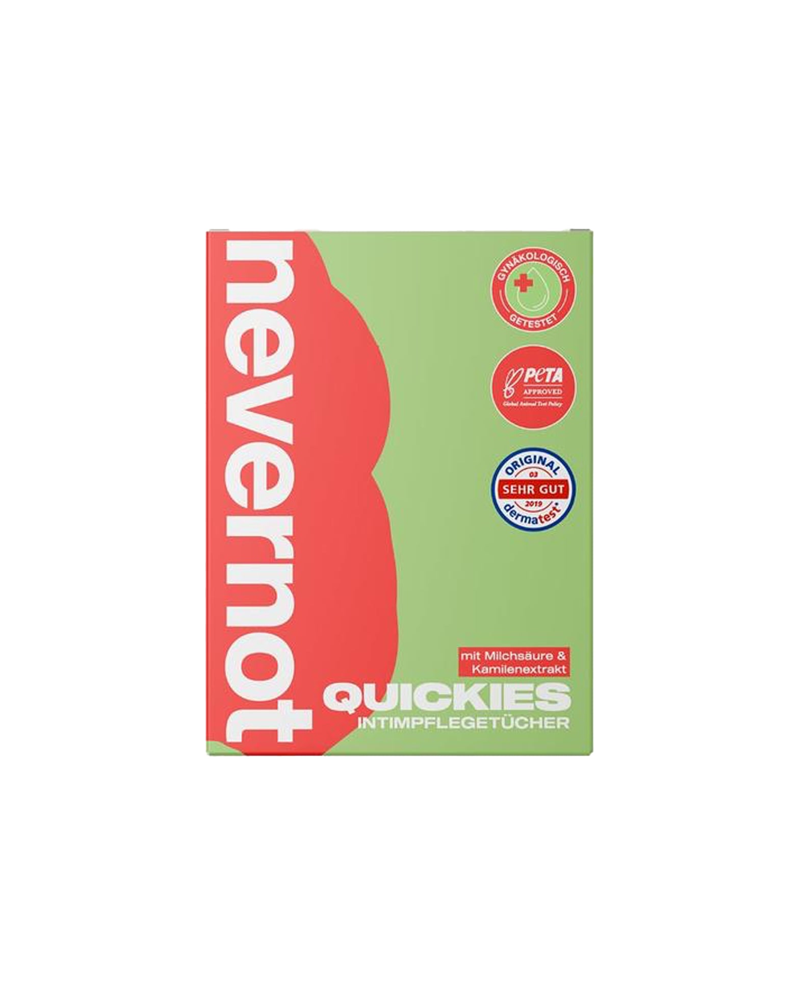 NEVER NOT Quickies Intimate Wipes