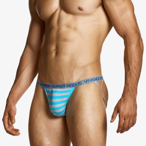 Modus Vivendi 80s Jockstrap Blue