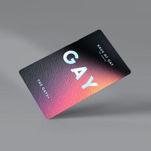 Official Gay Card