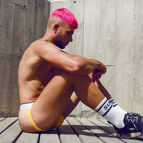 Supawear Hero Jocks Yellow