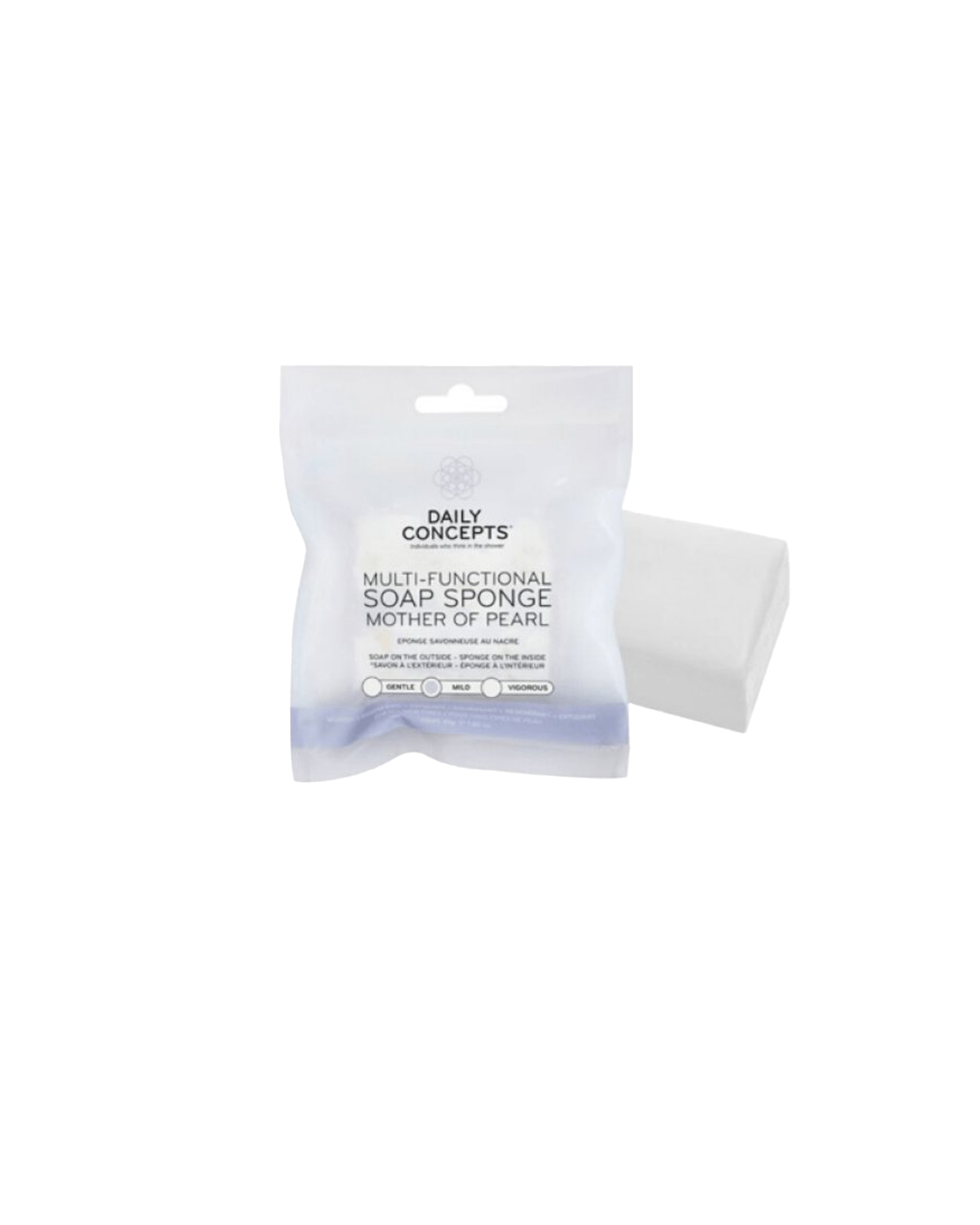 Daily Concepts Mini Brightening Soap Sponge Mother of Pearl