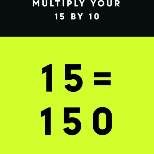 Kit: Multiply Your 15 by 10