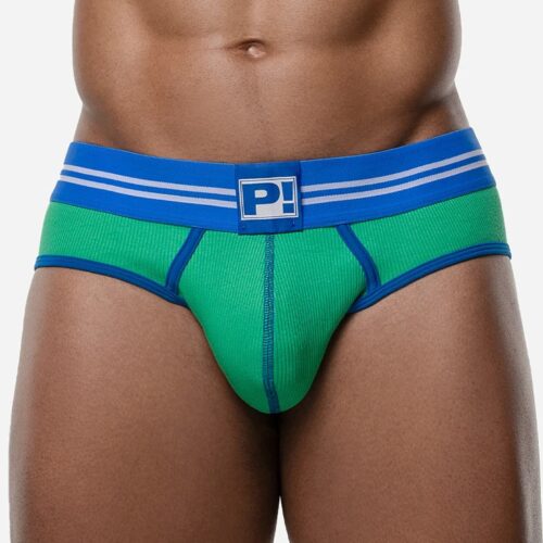PUMP ROUND2 Green Backless Brief