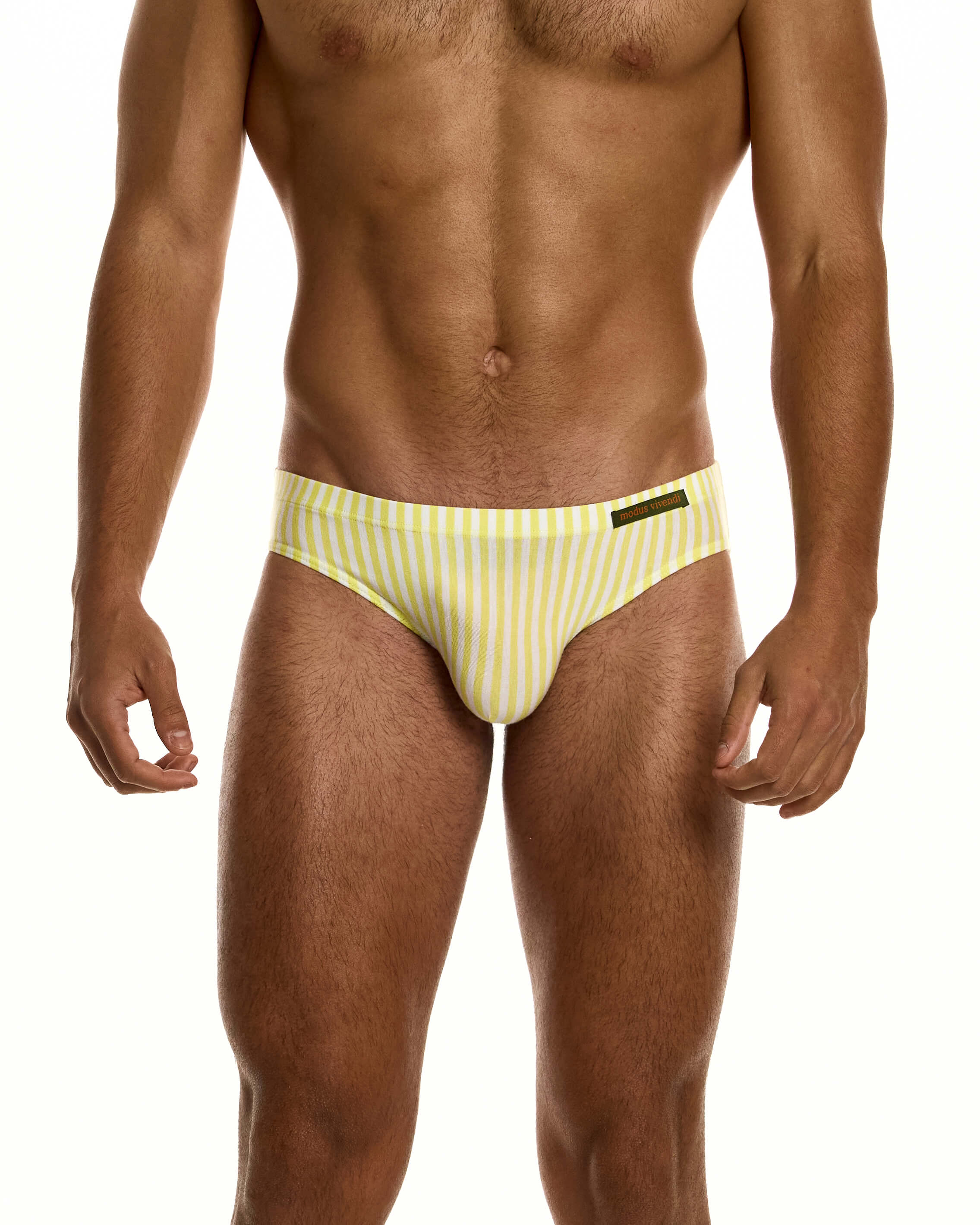 Modus Vivendi 27416 Striped Brief Yellow